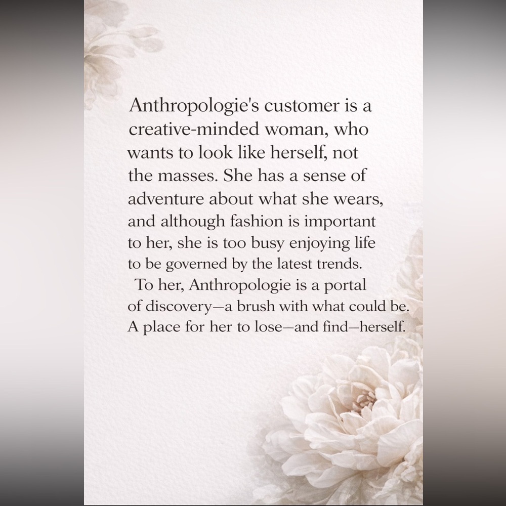I love β€οΈ Anthropologie!
